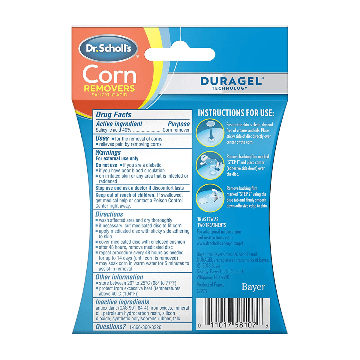 Dr. Scholl's CORN REMOVER (2)